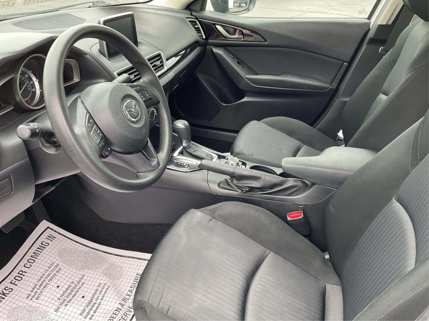 2016 Mazda Mazda3 i Sport (3MZBM1T74GM) with an SKYACTIV-G 2L I-4 gasoline direct injection engine, located at 1230 East Main St, Xenia, OH, 45385, (937) 908-9800, 39.688026, -83.910172 - Photo#8