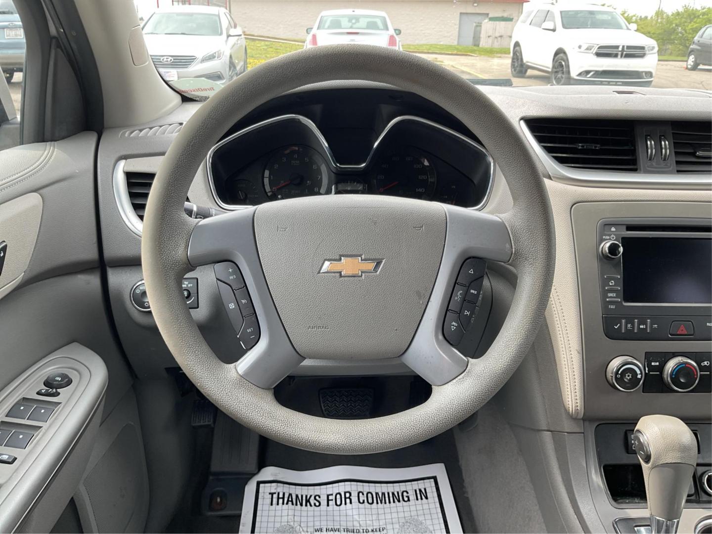 2017 Chevrolet Traverse LS (1GNKRFED9HJ) with an 3.6L V-6 gasoline direct injection engine, located at 1230 East Main St, Xenia, OH, 45385, (937) 908-9800, 39.688026, -83.910172 - Photo#15