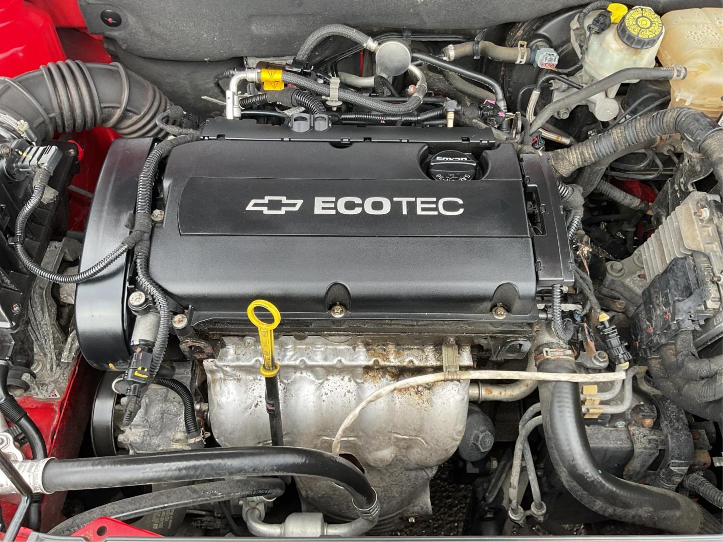 2014 Chevrolet Cruze LS Auto (1G1PA5SH2E7) with an ECOTEC 1.8L I-4 DOHC engine, located at 1230 East Main St, Xenia, OH, 45385, (937) 908-9800, 39.688026, -83.910172 - Photo#10