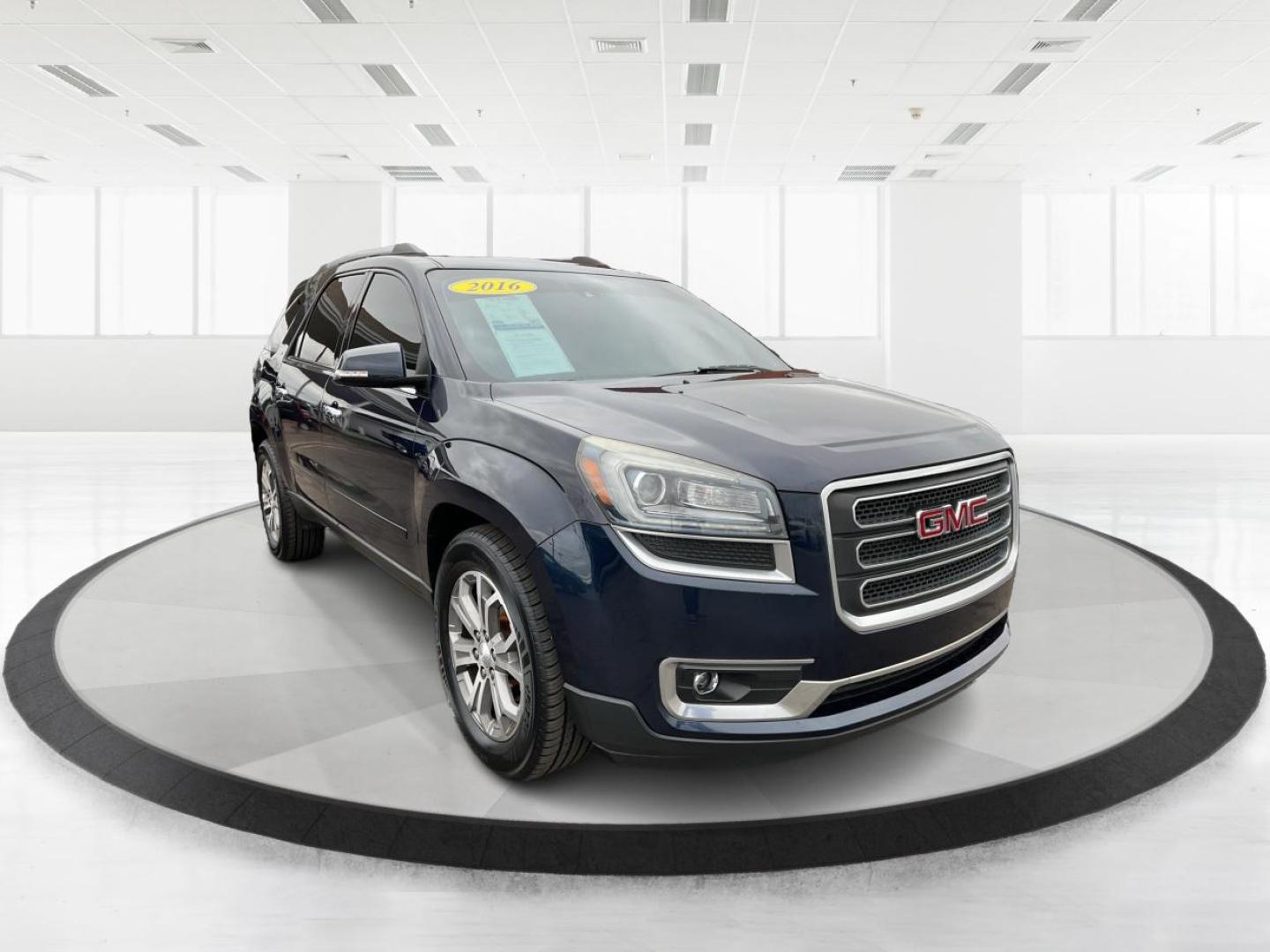 2016 GMC Acadia SLT (1GKKVRKD0GJ) with an 3.6L V-6 gasoline direct injection engine, located at 8750 N County Rd 25A, Piqua, OH, 45356, (937) 908-9800, 40.164391, -84.232513 - Photo#0