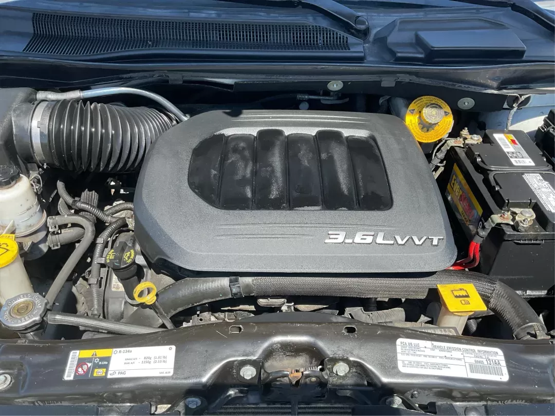 2018 Dodge Grand Caravan GT (2C4RDGEGXJR) with an Pentastar 3.6L V-6 DOHC engine, located at 8750 N County Rd 25A, Piqua, OH, 45356, (937) 908-9800, 40.164391, -84.232513 - 2018 Dodge Grand Caravan GT - Photo#10