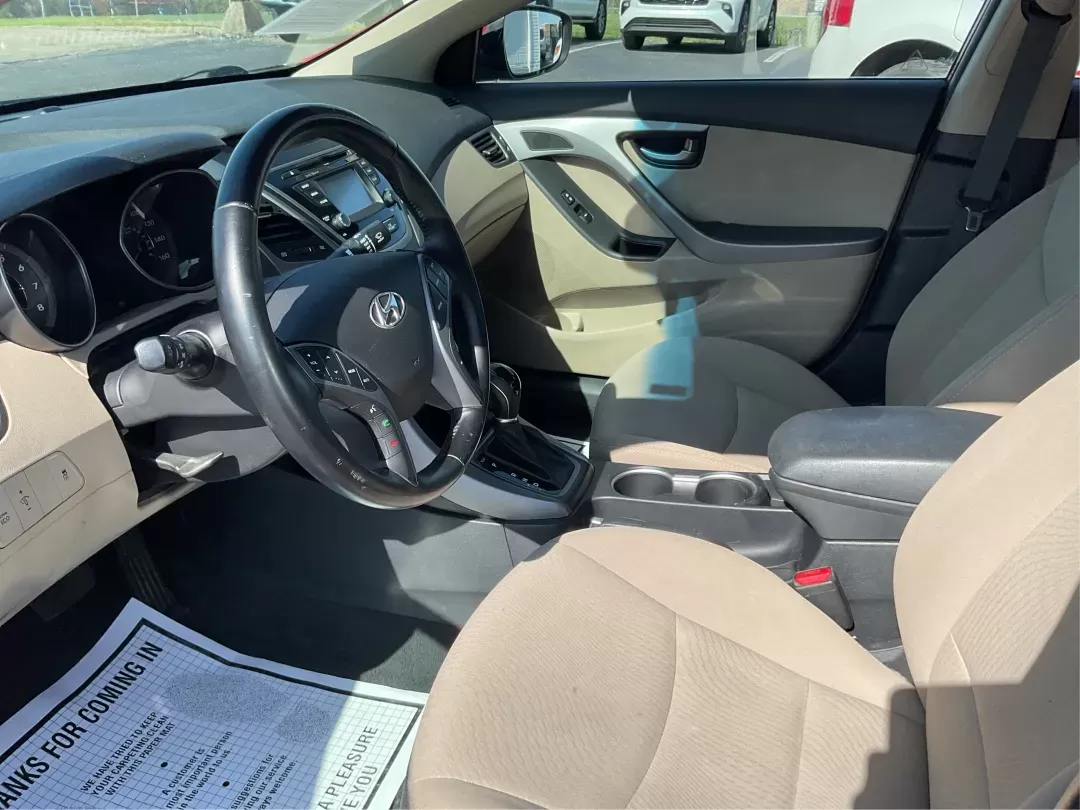 2016 Hyundai Elantra Value Edition (5NPDH4AE4GH) with an Nu 1.8L I-4 DOHC engine, located at 8750 N County Rd 25A, Piqua, OH, 45356, (937) 908-9800, 40.164391, -84.232513 - Photo#8