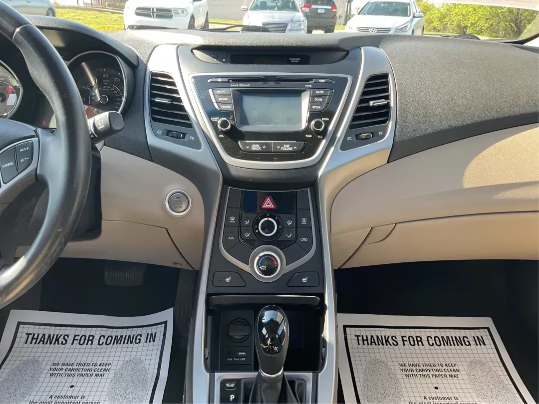 2016 Hyundai Elantra Value Edition (5NPDH4AE4GH) with an Nu 1.8L I-4 DOHC engine, located at 8750 N County Rd 25A, Piqua, OH, 45356, (937) 908-9800, 40.164391, -84.232513 - Photo#11