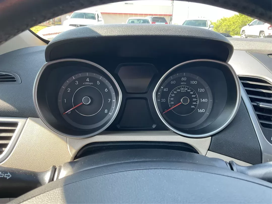 2016 Hyundai Elantra Value Edition (5NPDH4AE4GH) with an Nu 1.8L I-4 DOHC engine, located at 8750 N County Rd 25A, Piqua, OH, 45356, (937) 908-9800, 40.164391, -84.232513 - Photo#13