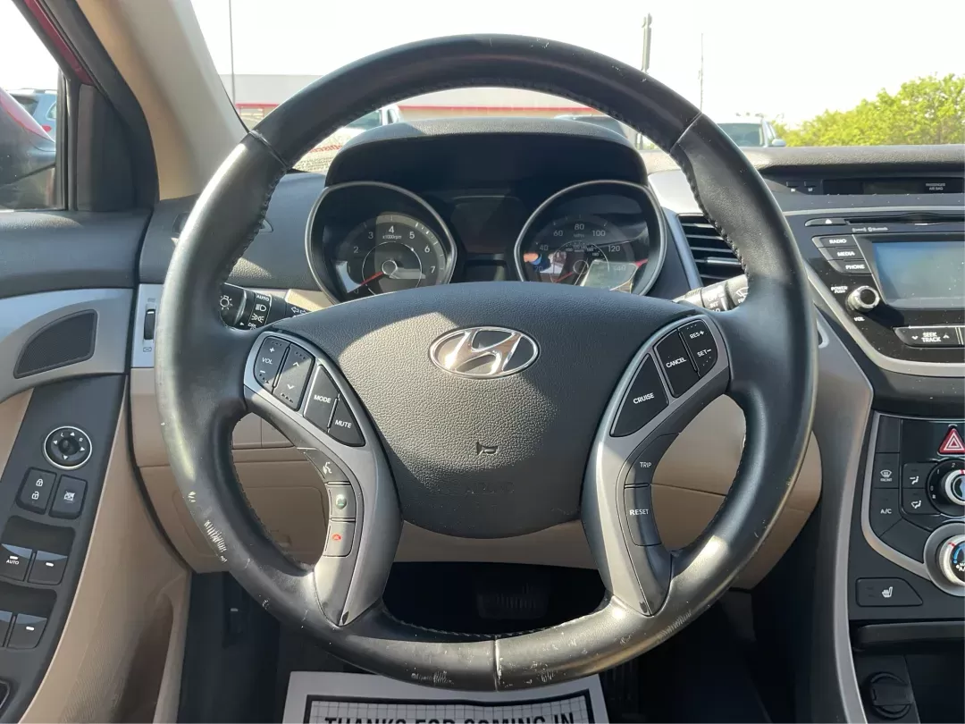 2016 Hyundai Elantra Value Edition (5NPDH4AE4GH) with an Nu 1.8L I-4 DOHC engine, located at 8750 N County Rd 25A, Piqua, OH, 45356, (937) 908-9800, 40.164391, -84.232513 - Photo#14