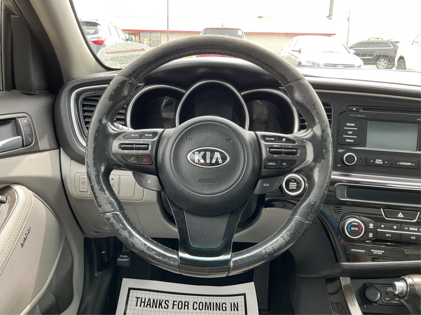 2014 Kia Optima EX (5XXGN4A76EG) with an Theta II 2.4L I-4 gasoline direct injection engine, located at 1184 Kauffman Ave, Fairborn, OH, 45324, (937) 908-9800, 39.807072, -84.030914 - Photo#15