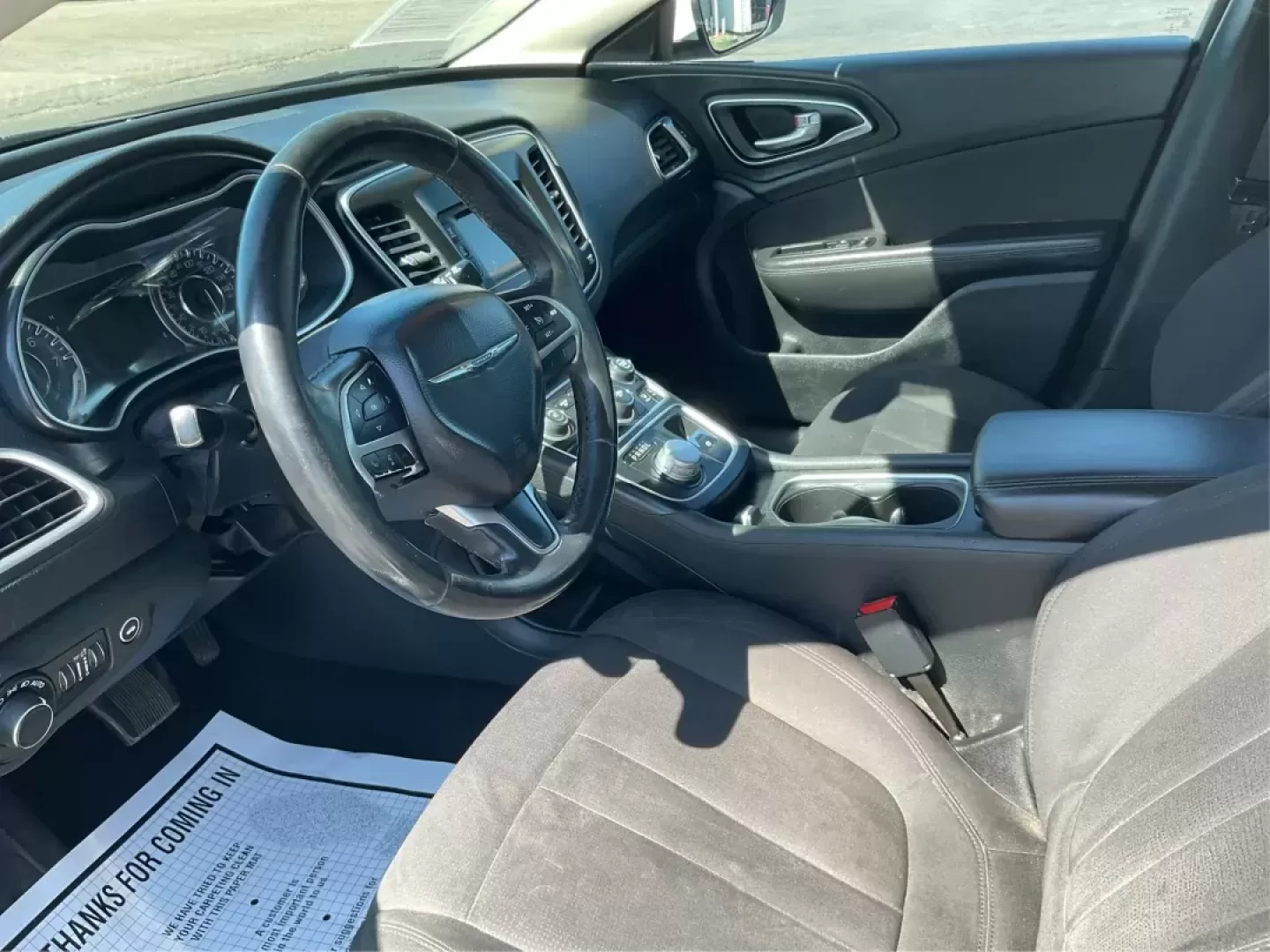 2015 Chrysler 200 Limited (1C3CCCAB5FN) with an 2.4L L4 DOHC 16V engine, 9-Speed Automatic transmission, located at 8750 N County Rd 25A, Piqua, OH, 45356, (937) 908-9800, 40.164391, -84.232513 - Photo#8