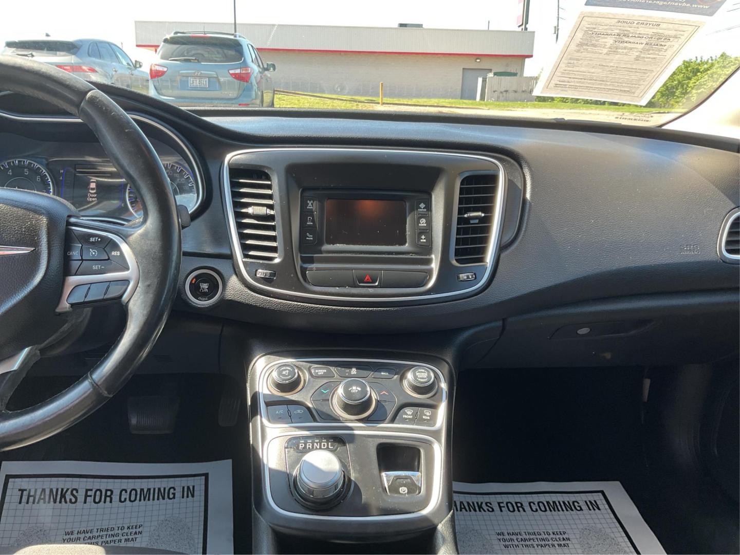 2015 Chrysler 200 Limited (1C3CCCAB5FN) with an 2.4L L4 DOHC 16V engine, 9-Speed Automatic transmission, located at 8750 N County Rd 25A, Piqua, OH, 45356, (937) 908-9800, 40.164391, -84.232513 - Photo#12