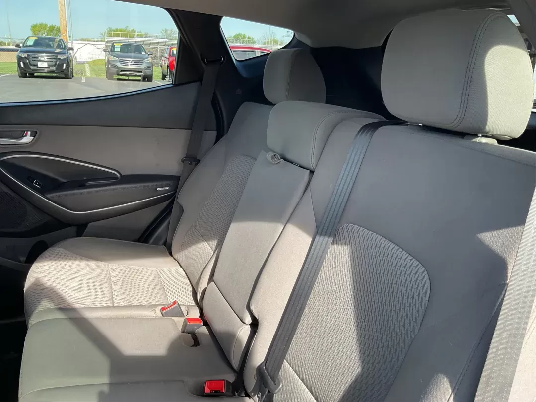 2018 Hyundai Santa Fe Sport 2.4L (5XYZT3LB2JG) with an Theta II 2.4L I-4 gasoline direct injection engine, located at 8750 N County Rd 25A, Piqua, OH, 45356, (937) 908-9800, 40.164391, -84.232513 - 2018 Hyundai Santa Fe Sport 2.4L - Photo#9