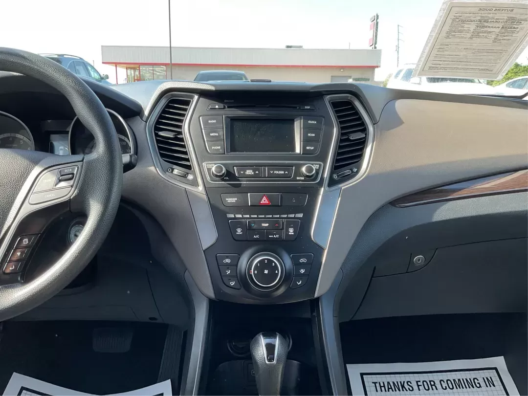 2018 Hyundai Santa Fe Sport 2.4L (5XYZT3LB2JG) with an Theta II 2.4L I-4 gasoline direct injection engine, located at 8750 N County Rd 25A, Piqua, OH, 45356, (937) 908-9800, 40.164391, -84.232513 - 2018 Hyundai Santa Fe Sport 2.4L - Photo#12