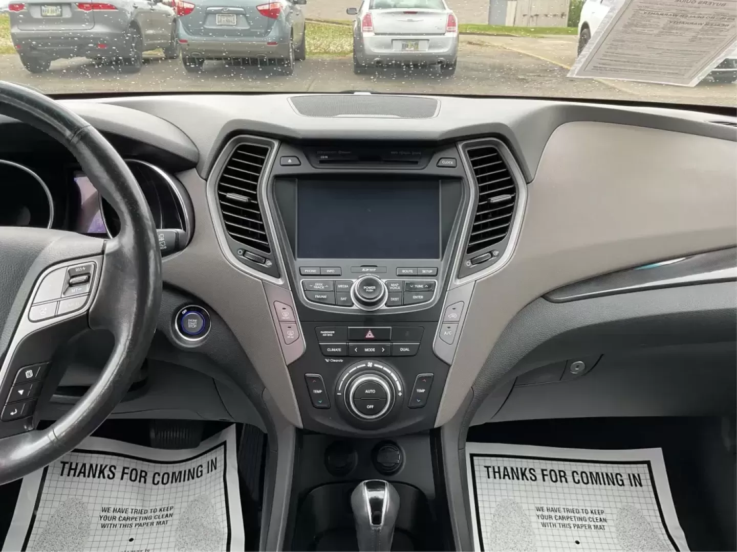2013 Hyundai Santa Fe Sport (5XYZU3LB9DG) with an Theta II 2.4L I-4 gasoline direct injection engine, located at 4508 South Dixie Dr, Moraine, OH, 45439, (937) 908-9800, 39.689976, -84.218452 - One Owner - Photo#12