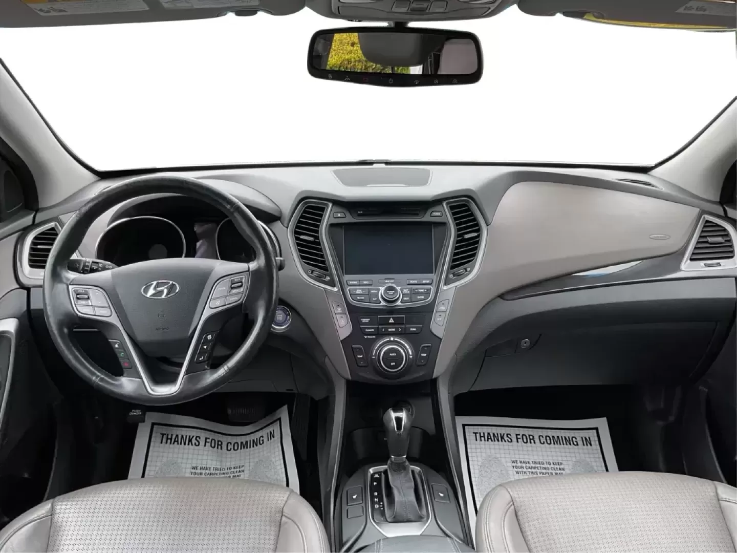 2013 Hyundai Santa Fe Sport (5XYZU3LB9DG) with an Theta II 2.4L I-4 gasoline direct injection engine, located at 4508 South Dixie Dr, Moraine, OH, 45439, (937) 908-9800, 39.689976, -84.218452 - One Owner - Photo#19