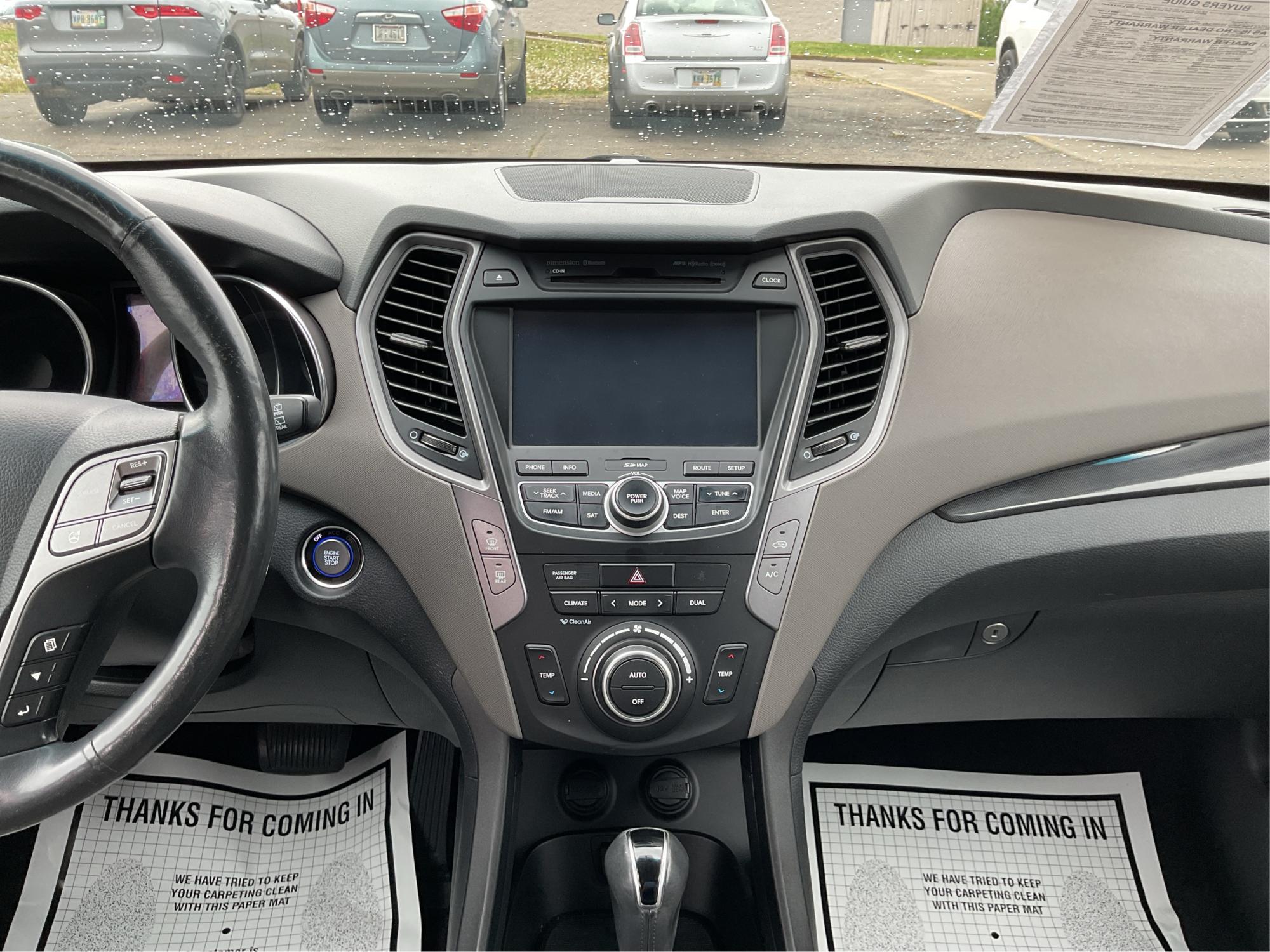2013 Hyundai Santa Fe Sport (5XYZU3LB9DG) with an Theta II 2.4L I-4 gasoline direct injection engine, located at 880 E. National Road, Vandalia, OH, 45377, (937) 908-9800, 39.891918, -84.183594 - Photo#11