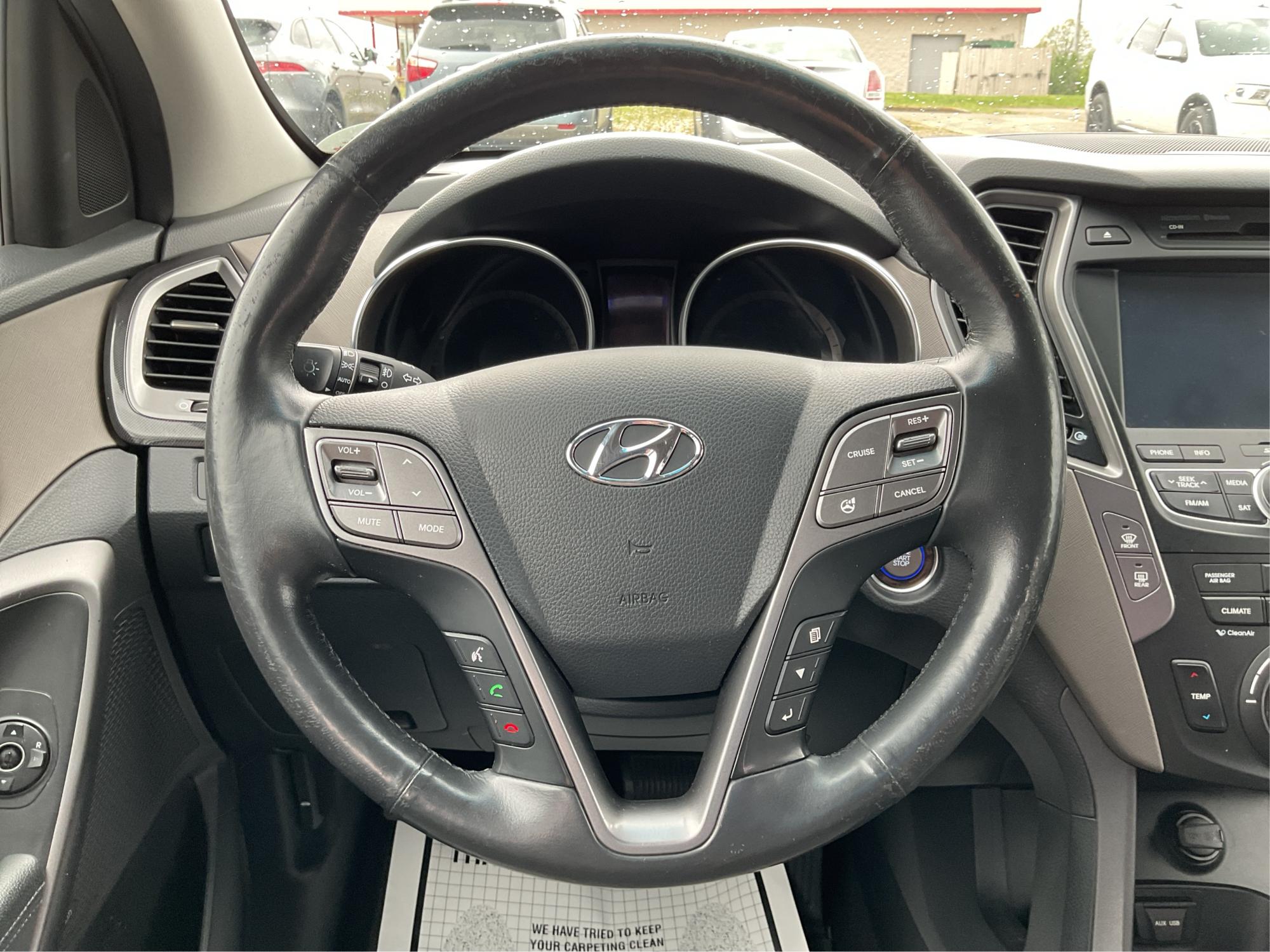 2013 Hyundai Santa Fe Sport (5XYZU3LB9DG) with an Theta II 2.4L I-4 gasoline direct injection engine, located at 880 E. National Road, Vandalia, OH, 45377, (937) 908-9800, 39.891918, -84.183594 - Photo#14