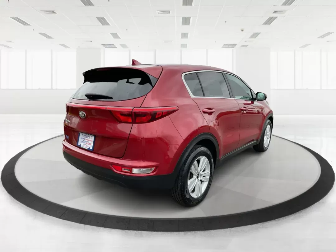 2018 Kia Sportage LX (KNDPM3AC2J7) with an Theta II 2.4L I-4 gasoline direct injection engine, located at 1099 N County Rd 25A , Troy, OH, 45373, (937) 908-9800, 40.057079, -84.212883 - Photo#2