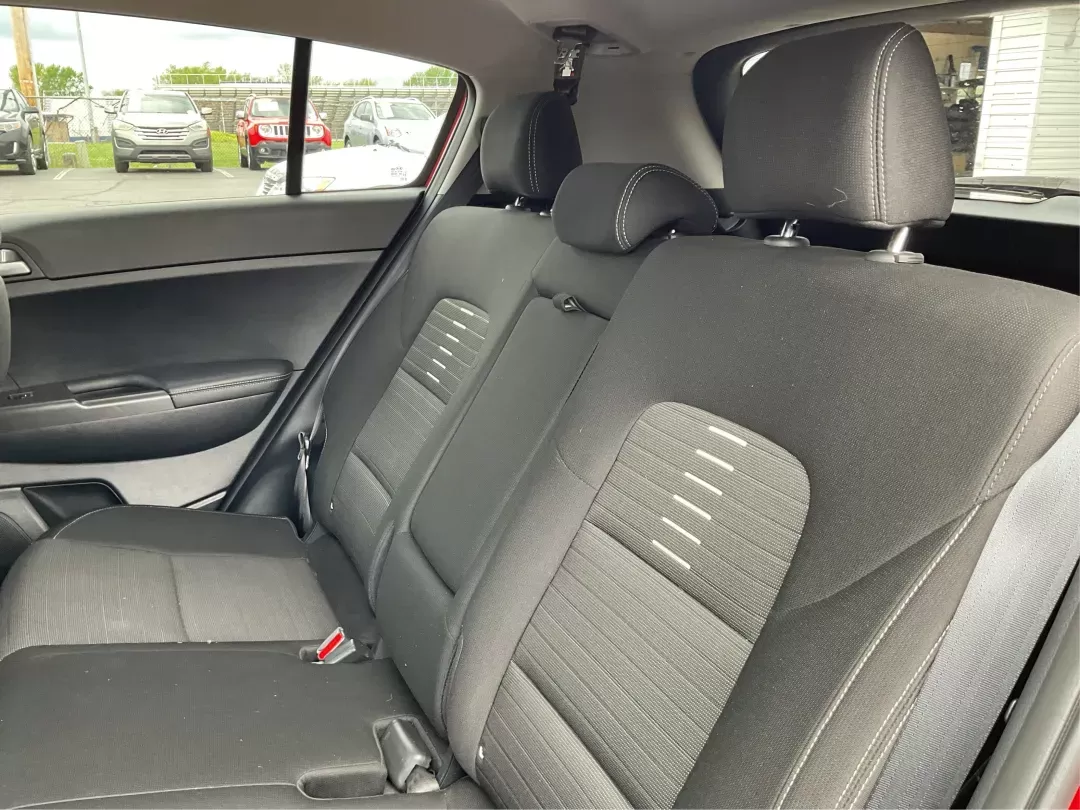 2018 Kia Sportage LX (KNDPM3AC2J7) with an Theta II 2.4L I-4 gasoline direct injection engine, located at 1099 N County Rd 25A , Troy, OH, 45373, (937) 908-9800, 40.057079, -84.212883 - Photo#9