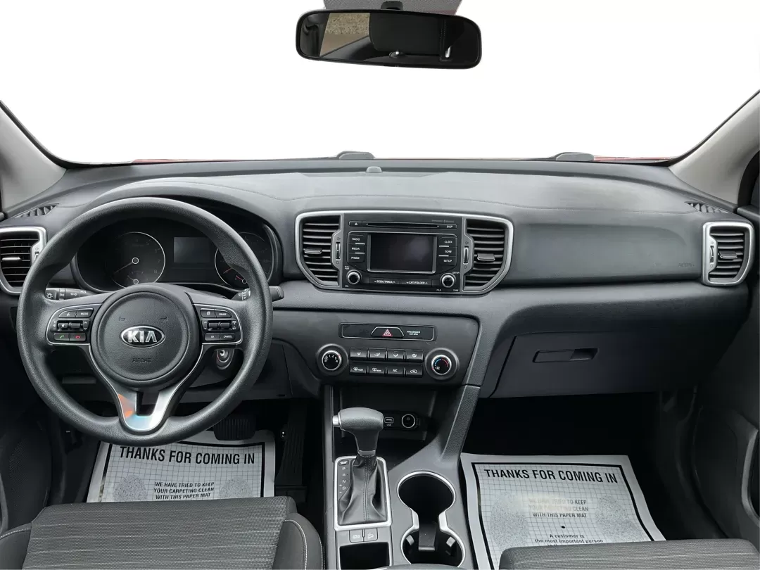2018 Kia Sportage LX (KNDPM3AC2J7) with an Theta II 2.4L I-4 gasoline direct injection engine, located at 1099 N County Rd 25A , Troy, OH, 45373, (937) 908-9800, 40.057079, -84.212883 - Photo#17
