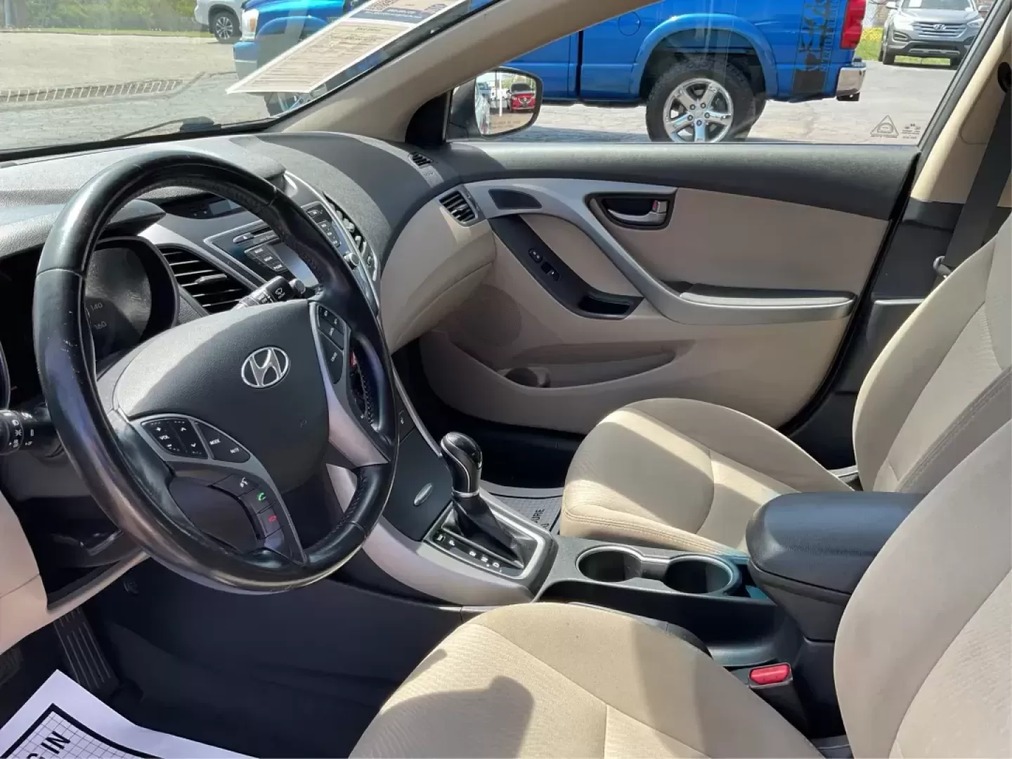 2016 Hyundai Elantra Value Edition (5NPDH4AE3GH) with an Nu 1.8L I-4 DOHC engine, located at 1230 East Main St, Xenia, OH, 45385, (937) 908-9800, 39.688026, -83.910172 - Photo#9