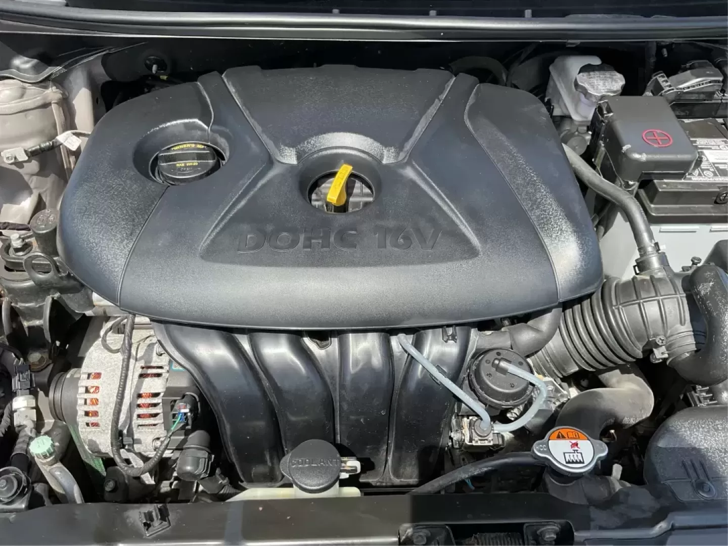 2016 Hyundai Elantra Value Edition (5NPDH4AE3GH) with an Nu 1.8L I-4 DOHC engine, located at 1230 East Main St, Xenia, OH, 45385, (937) 908-9800, 39.688026, -83.910172 - Photo#11