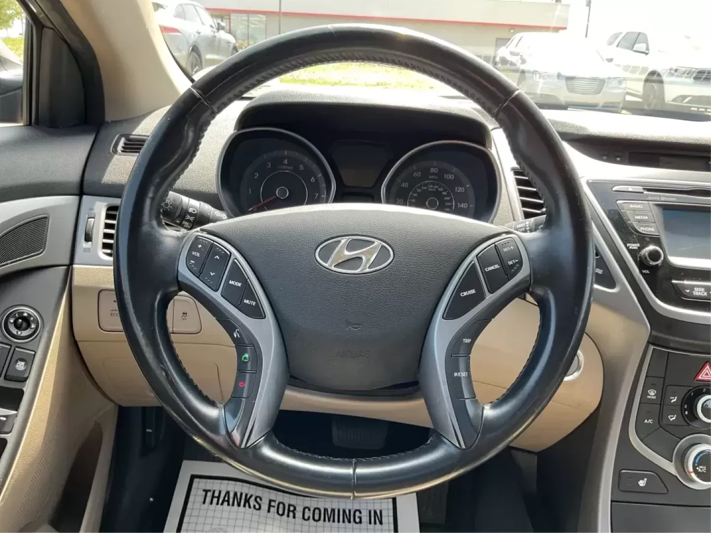 2016 Hyundai Elantra Value Edition (5NPDH4AE3GH) with an Nu 1.8L I-4 DOHC engine, located at 1230 East Main St, Xenia, OH, 45385, (937) 908-9800, 39.688026, -83.910172 - Photo#16