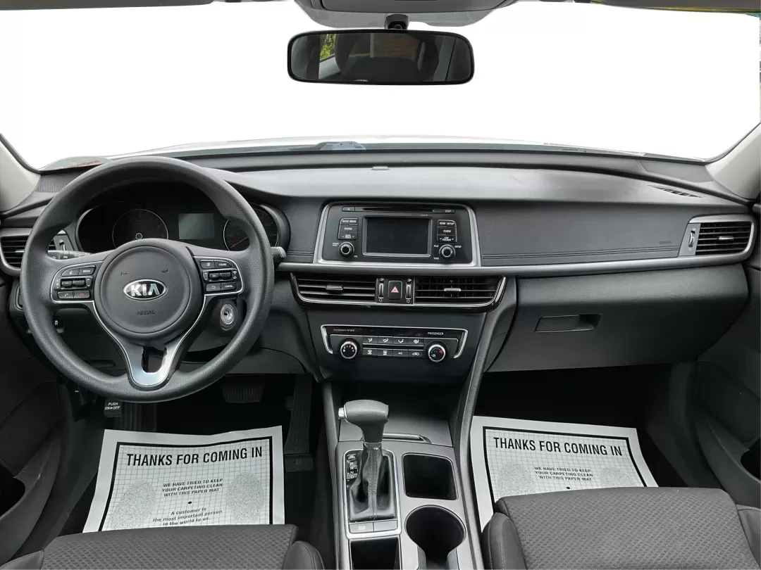 2016 Kia Optima LX (5XXGT4L32GG) with an Theta II 2.4L I-4 gasoline direct injection engine, located at 8750 N County Rd 25A, Piqua, OH, 45356, (937) 908-9800, 40.164391, -84.232513 - Photo#18