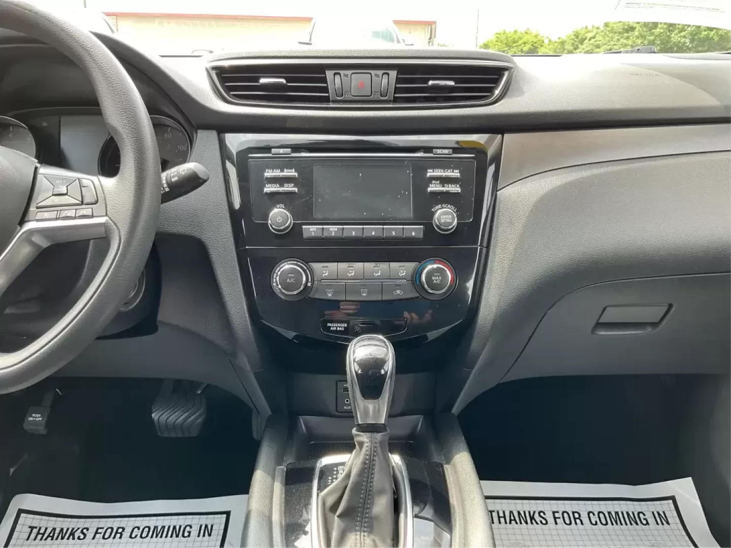 2017 Nissan Rogue Sport S (JN1BJ1CR9HW) with an 2L I-4 gasoline direct injection engine, located at 880 E. National Road, Vandalia, OH, 45377, (937) 908-9800, 39.891918, -84.183594 - Photo#13