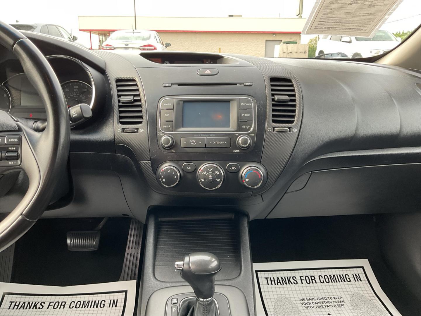 2014 Kia Forte EX (KNAFX4A81E5) with an 2L I-4 gasoline direct injection engine, located at 1099 N County Rd 25A, Troy, OH, 45373, (937) 908-9800, 40.057079, -84.212883 - Photo#13