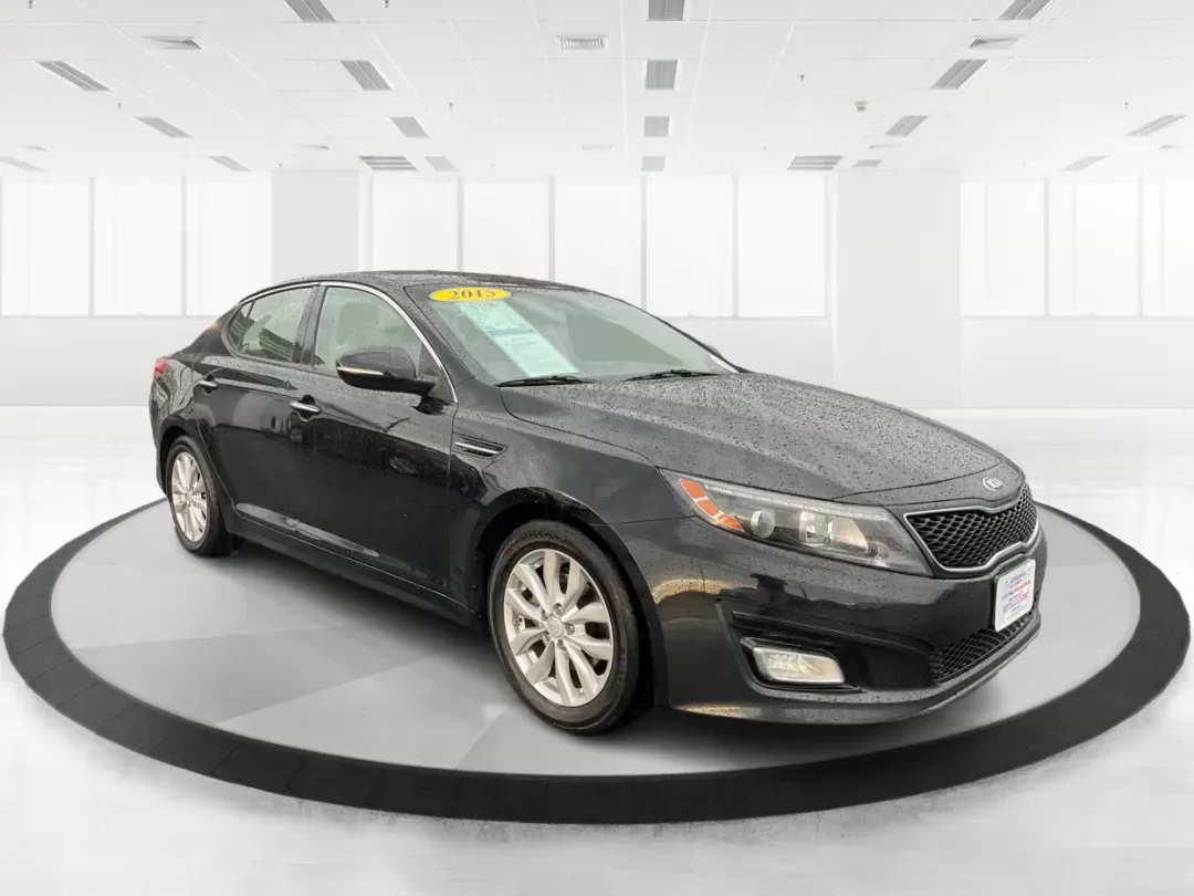 2015 Kia Optima EX (5XXGN4A76FG) with an Theta II 2.4L I-4 gasoline direct injection engine, located at 1099 N County Rd 25A , Troy, OH, 45373, (937) 908-9800, 40.057079, -84.212883 - 2015 Kia Optima EX - Photo#0