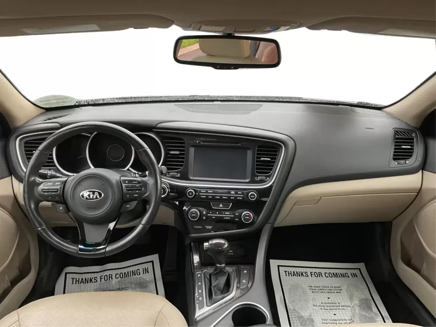 2015 Kia Optima EX (5XXGN4A76FG) with an Theta II 2.4L I-4 gasoline direct injection engine, located at 1099 N County Rd 25A, Troy, OH, 45373, (937) 908-9800, 40.057079, -84.212883 - 2015 Kia Optima EX - Photo#19