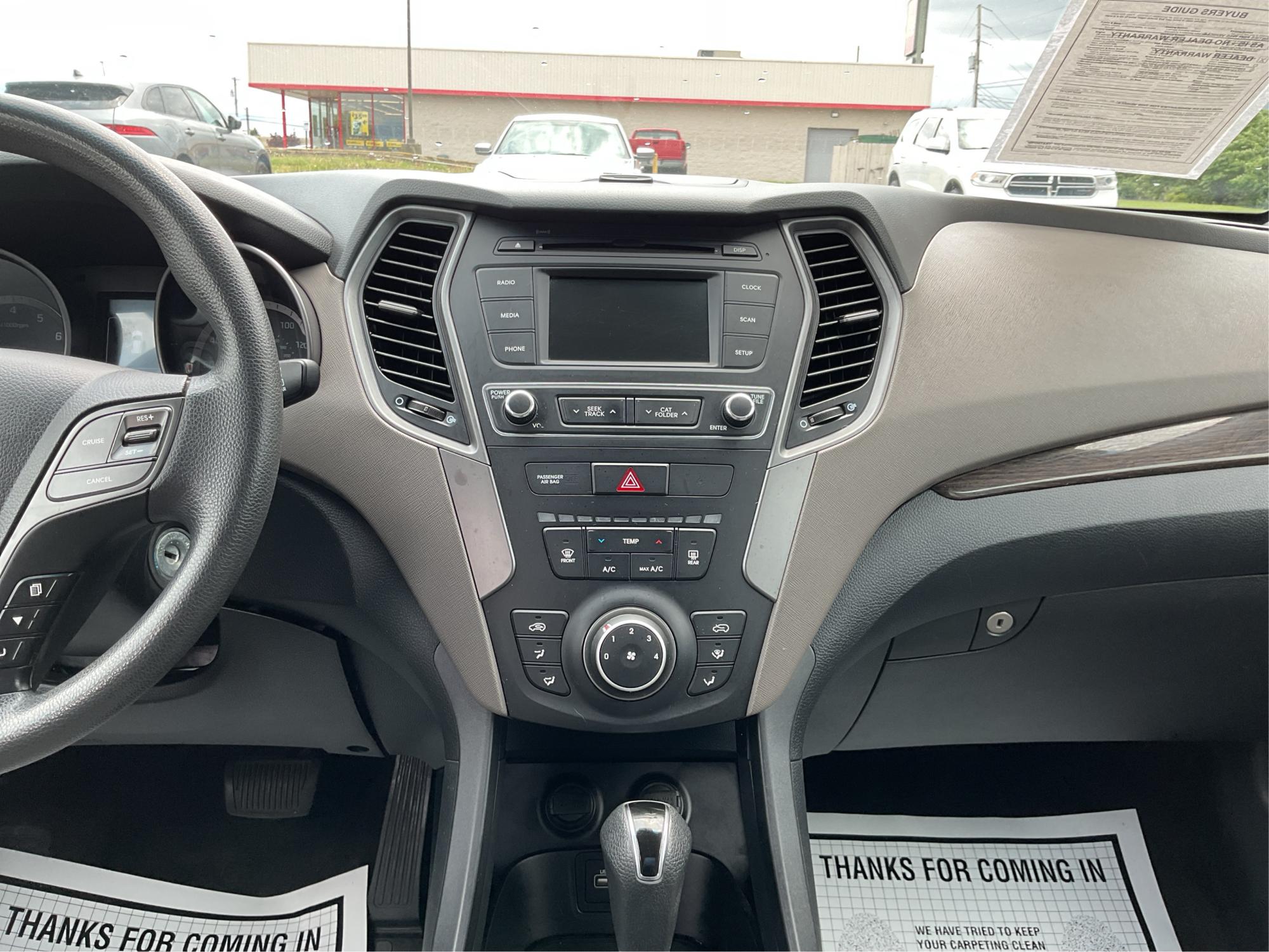 2017 Hyundai Santa Fe Sport 2.4L (5NMZTDLB4HH) with an Theta II 2.4L I-4 gasoline direct injection engine, located at 1951 S Dayton Lakeview Rd., New Carlisle, OH, 45344, (937) 908-9800, 39.890999, -84.050255 - Photo#13