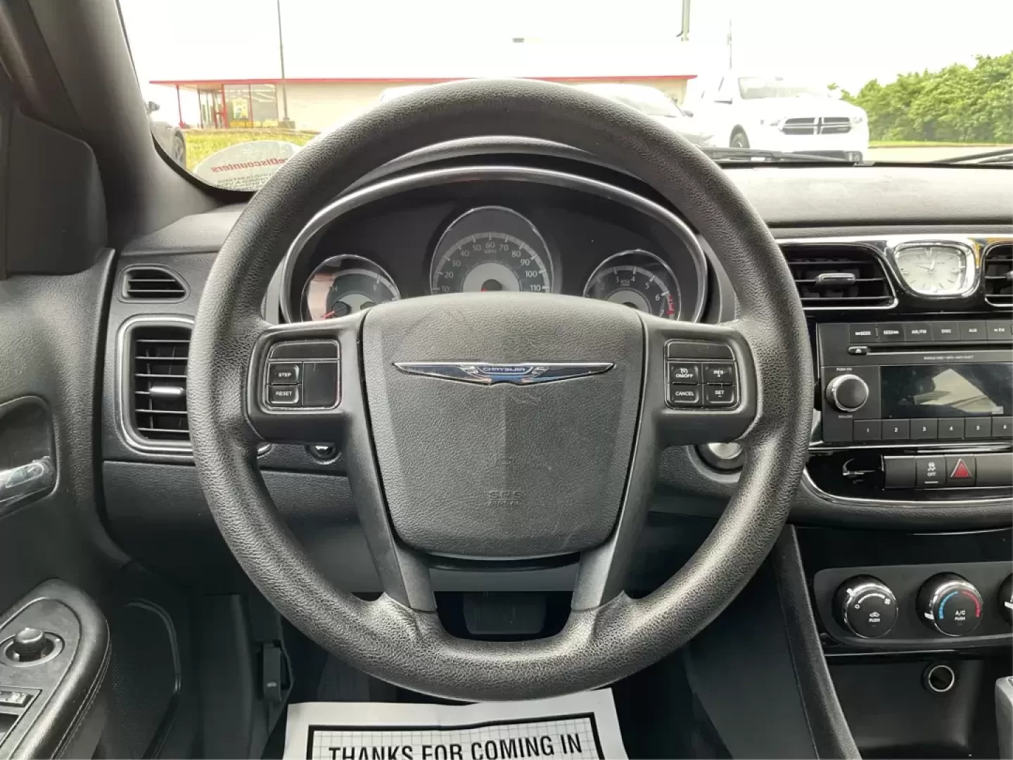 2012 Chrysler 200 LX (1C3CCBAB7CN) with an 2.4L L4 DOHC 16V engine, 6-Speed Automatic transmission, located at 1099 N County Rd 25A, Troy, OH, 45373, (937) 908-9800, 40.057079, -84.212883 - 2012 Chrysler 200 LX - Photo#15