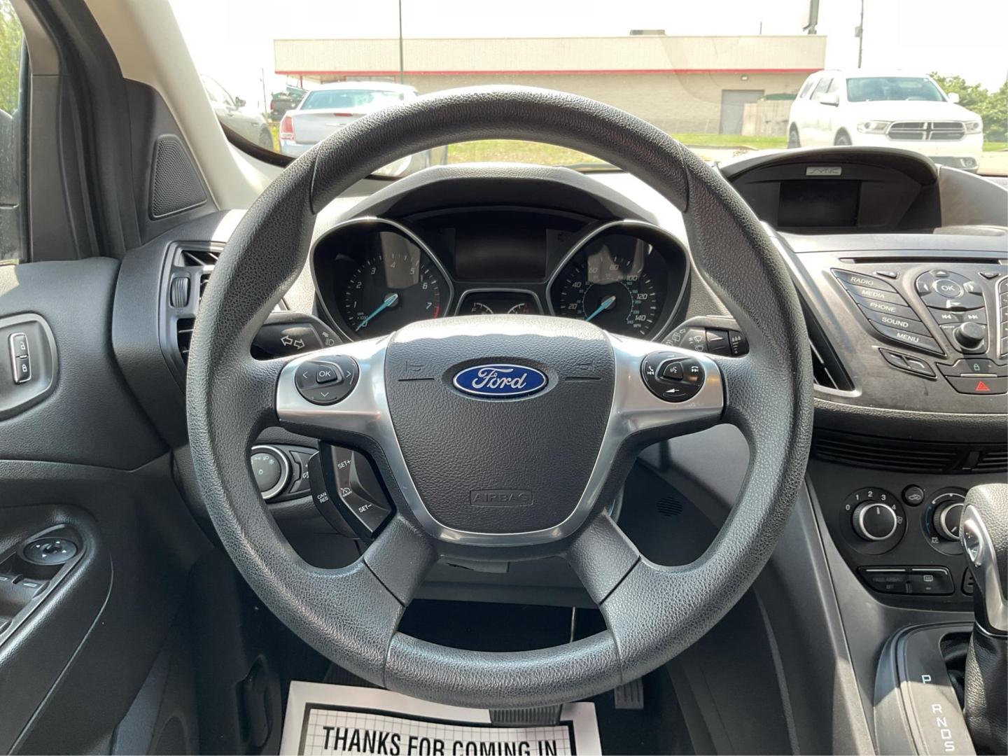 2016 Ford Escape S (1FMCU0F78GU) with an Duratec 2.5L I-4 DOHC engine, located at 880 E. National Road, Vandalia, OH, 45377, (937) 908-9800, 39.891918, -84.183594 - 2016 Ford Escape S - Photo#16