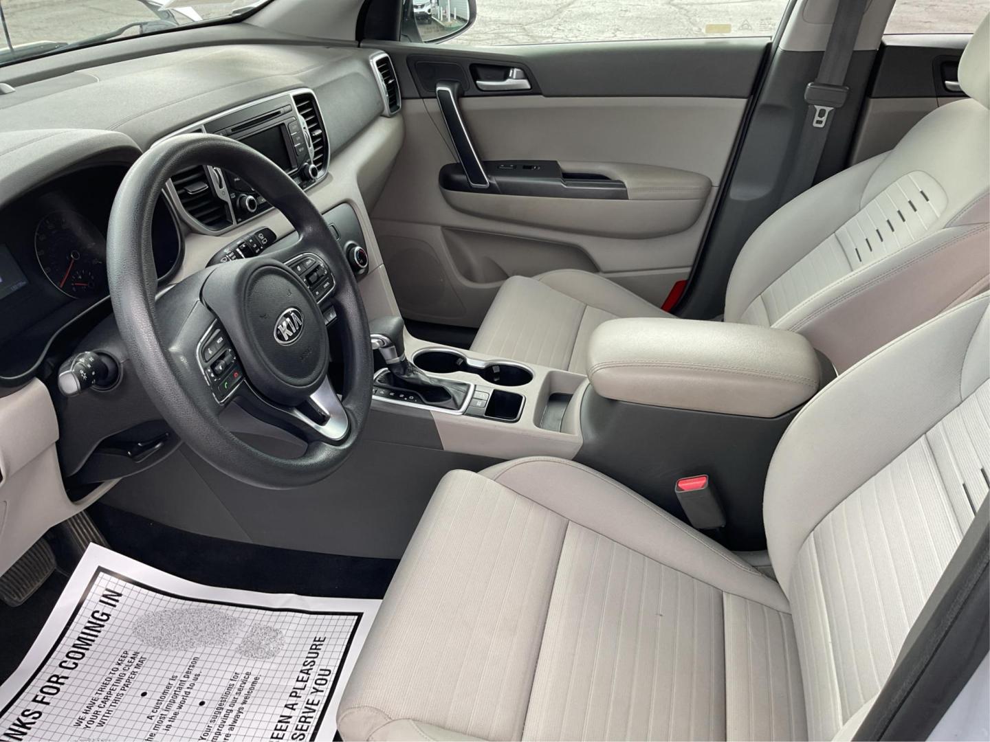 2017 Kia Sportage LX (KNDPM3AC2H7) with an Theta II 2.4L I-4 gasoline direct injection engine, located at 1230 East Main St, Xenia, OH, 45385, (937) 908-9800, 39.688026, -83.910172 - Photo#9