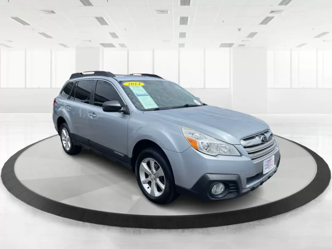 2014 Subaru Outback 2.5i (4S4BRBAC8E3) with an 2.5L H-4 DOHC engine, located at 1230 East Main St, Xenia, OH, 45385, (937) 908-9800, 39.688026, -83.910172 - 2014 Subaru Outback 2.5i - Photo#0