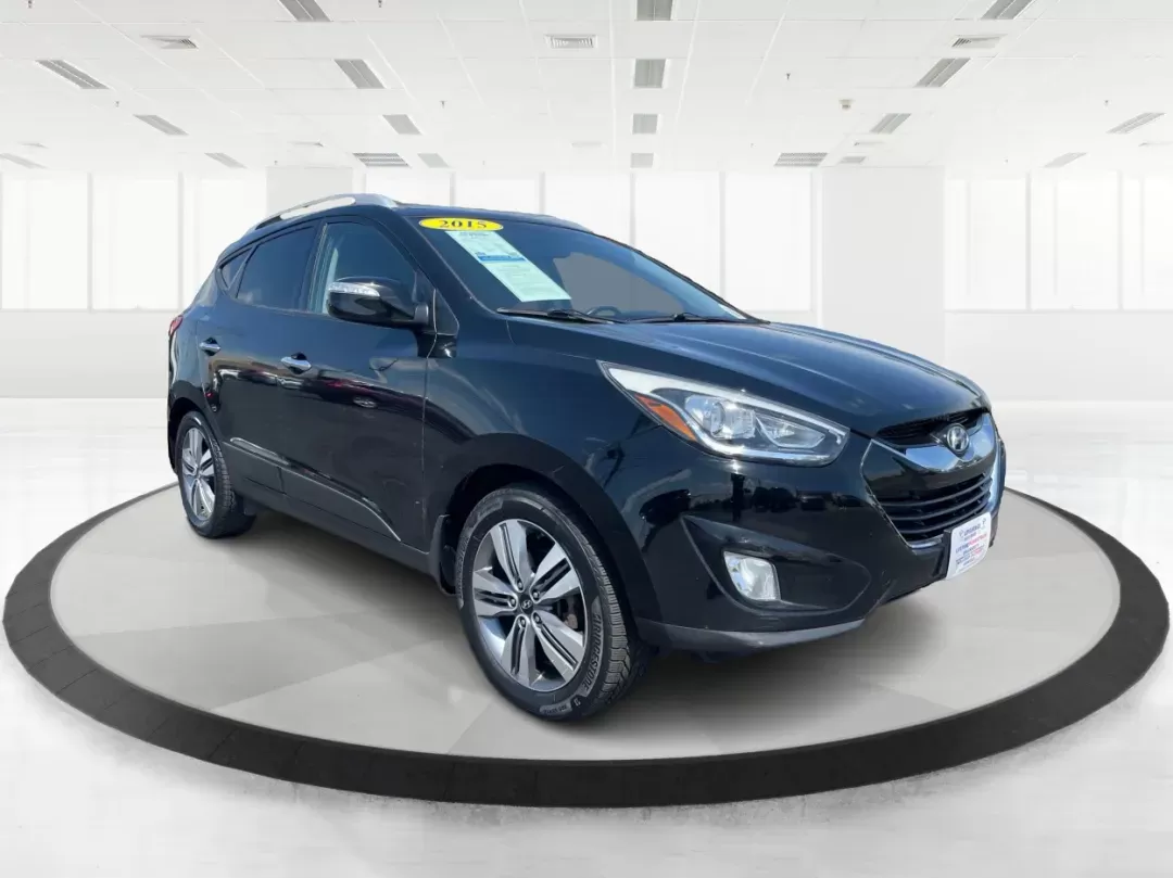 2015 Hyundai Tucson Limited (KM8JUCAG0FU) with an Theta II 2.4L I-4 gasoline direct injection engine, located at 401 Woodman Dr, Riverside, OH, 45431, (937) 908-9800, 39.760899, -84.123421 - 2015 Hyundai Tucson Limited - Photo#0