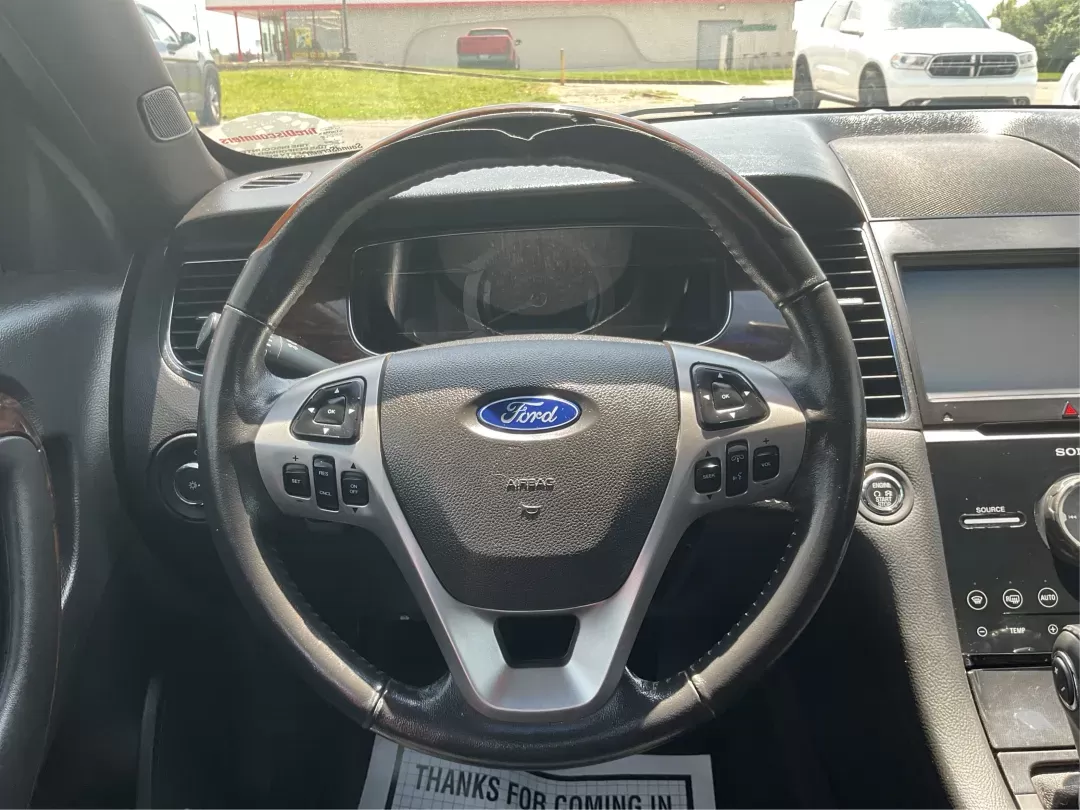 2013 Ford Taurus Limited (1FAHP2F80DG) with an 3.5L V-6 DOHC engine, located at 1184 Kauffman Ave, Fairborn, OH, 45324, (937) 908-9800, 39.807072, -84.030914 - 2013 Ford Taurus Limited - Photo#14