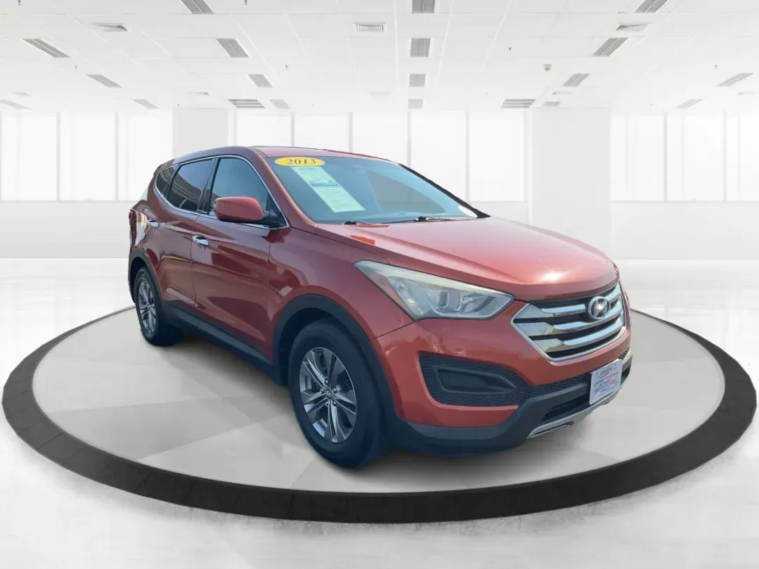 2013 Hyundai Santa Fe Sport (5XYZTDLB7DG) with an Theta II 2.4L I-4 gasoline direct injection engine, located at 880 E. National Road, Vandalia, OH, 45377, (937) 908-9800, 39.891918, -84.183594 - 2013 Hyundai Santa Fe Sport - Photo#0