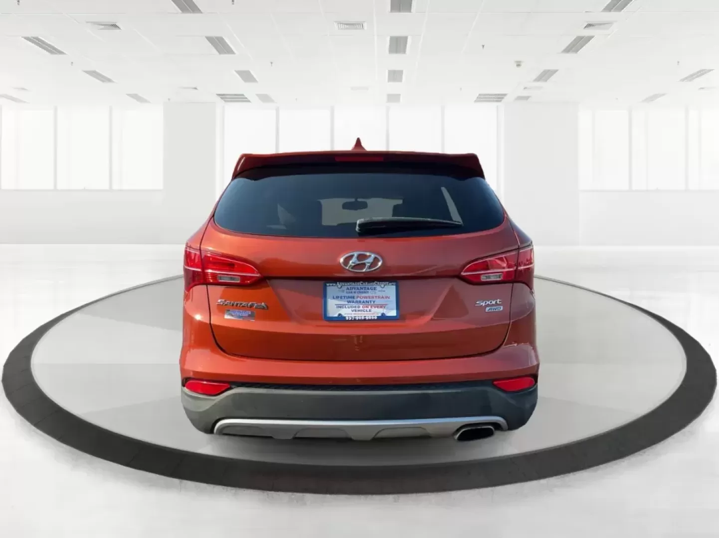 2013 Hyundai Santa Fe Sport (5XYZTDLB7DG) with an Theta II 2.4L I-4 gasoline direct injection engine, located at 880 E. National Road, Vandalia, OH, 45377, (937) 908-9800, 39.891918, -84.183594 - 2013 Hyundai Santa Fe Sport - Photo#3