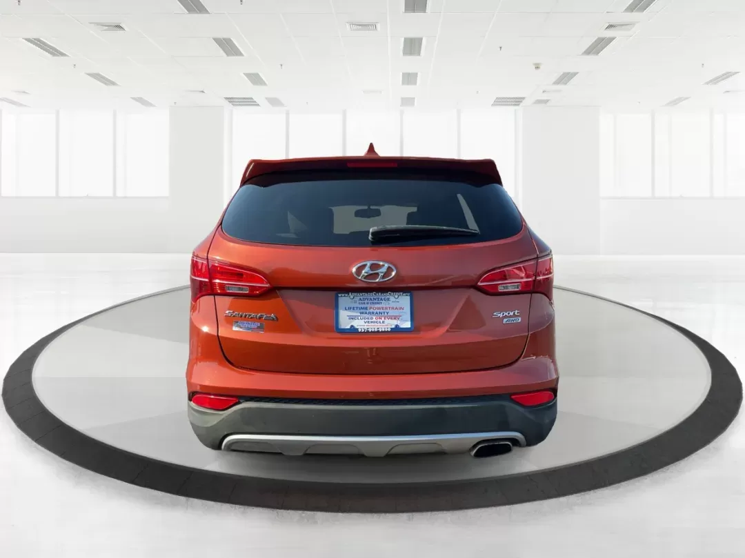 2013 Hyundai Santa Fe Sport (5XYZTDLB7DG) with an Theta II 2.4L I-4 gasoline direct injection engine, located at 880 E. National Road, Vandalia, OH, 45377, (937) 908-9800, 39.891918, -84.183594 - 2013 Hyundai Santa Fe Sport - Photo#3