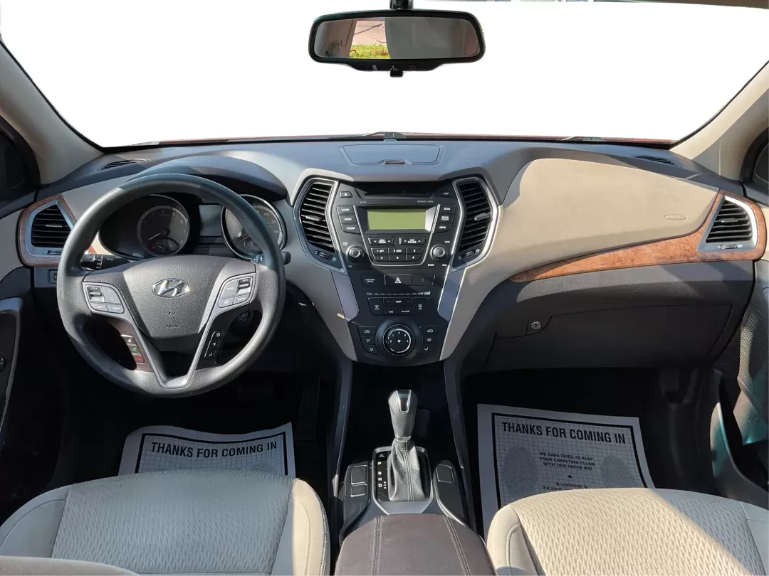 2013 Hyundai Santa Fe Sport (5XYZTDLB7DG) with an Theta II 2.4L I-4 gasoline direct injection engine, located at 880 E. National Road, Vandalia, OH, 45377, (937) 908-9800, 39.891918, -84.183594 - 2013 Hyundai Santa Fe Sport - Photo#18