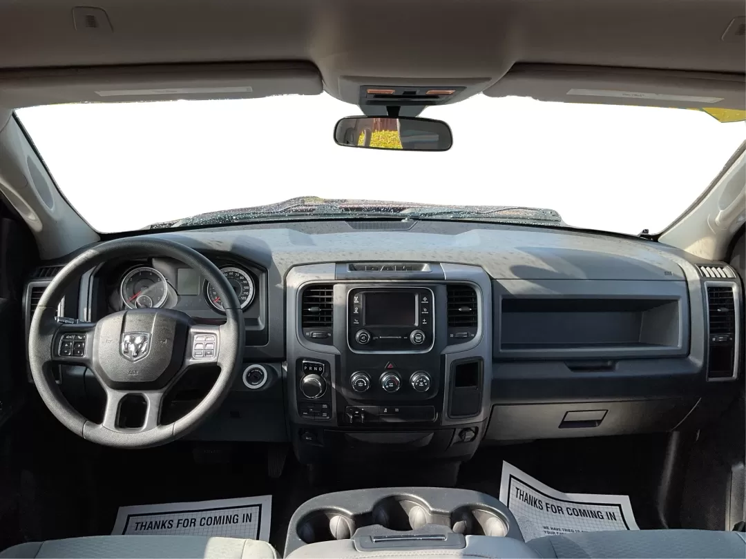 2018 Ram 1500 Express Quad Cab 4x4 6'4 Box (1C6RR7FT8JS) with an Other engine, located at 880 E. National Road, Vandalia, OH, 45377, (937) 908-9800, 39.891918, -84.183594 - Photo#19