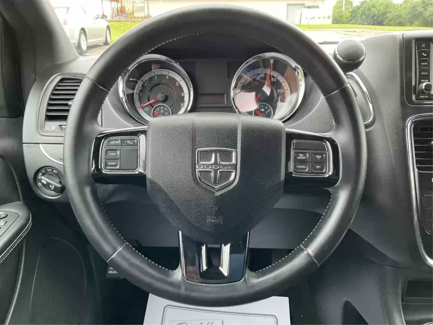 2016 Dodge Grand Caravan SXT (2C4RDGCG6GR) with an Pentastar 3.6L V-6 DOHC engine, located at 880 E. National Road, Vandalia, OH, 45377, (937) 908-9800, 39.891918, -84.183594 - Photo#15