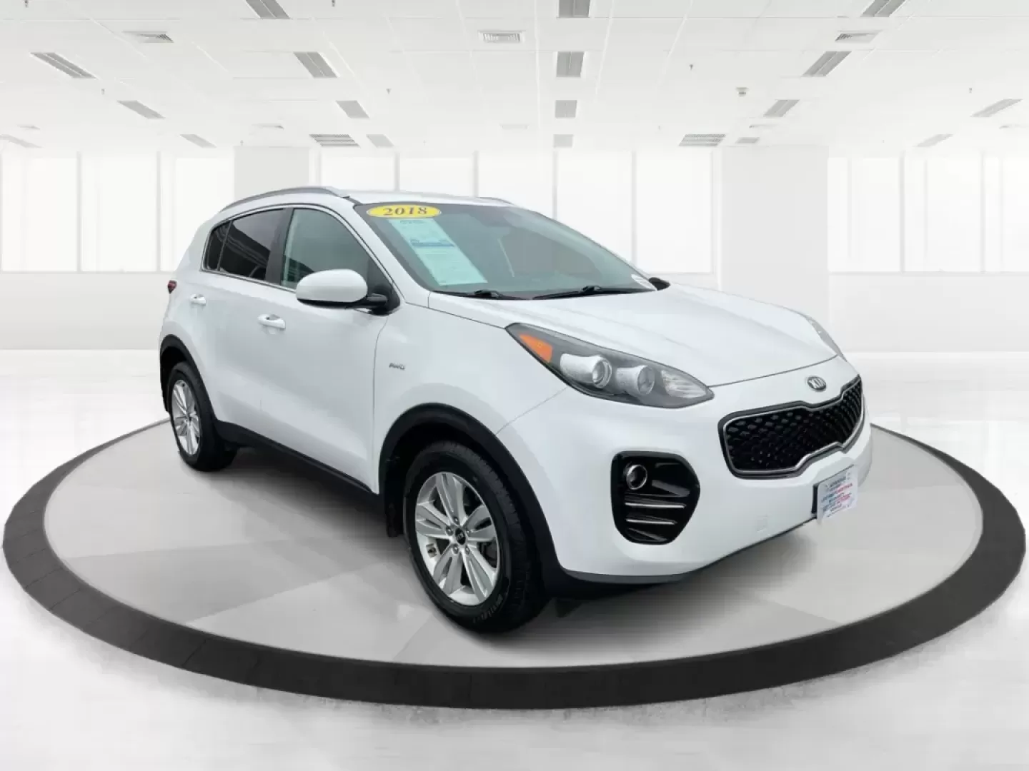 2018 Kia Sportage LX (KNDPMCACXJ7) with an Theta II 2.4L I-4 gasoline direct injection engine, located at 880 E. National Road, Vandalia, OH, 45377, (937) 908-9800, 39.891918, -84.183594 - Photo#0