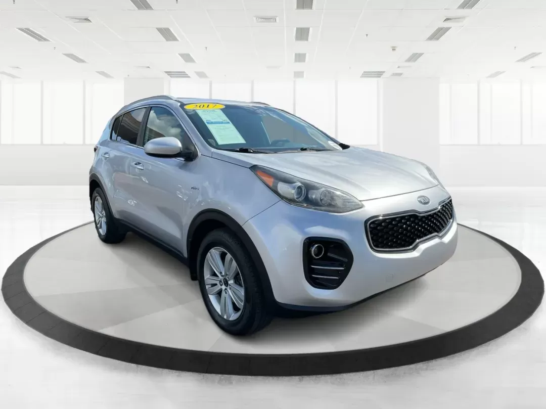 2017 Kia Sportage LX (KNDPMCAC2H7) with an Theta II 2.4L I-4 gasoline direct injection engine, located at 880 E. National Road, Vandalia, OH, 45377, (937) 908-9800, 39.891918, -84.183594 - 2017 Kia Sportage LX - Photo#0