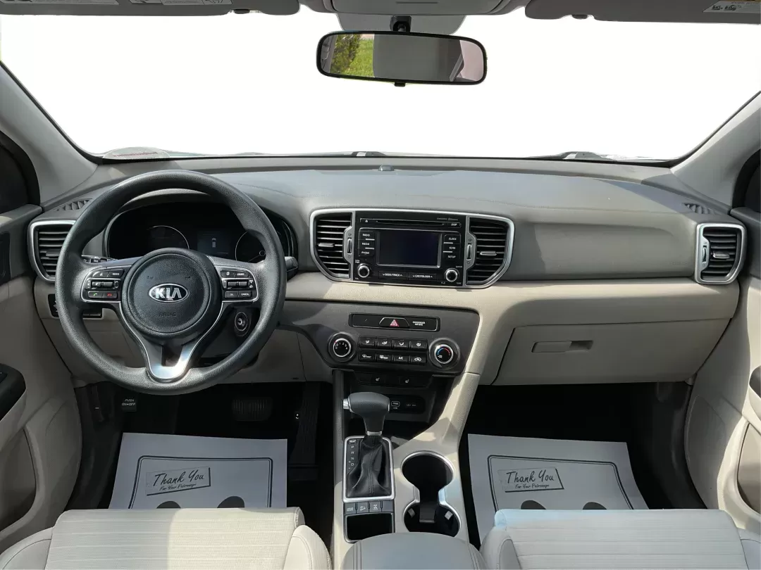 2017 Kia Sportage LX (KNDPMCAC2H7) with an Theta II 2.4L I-4 gasoline direct injection engine, located at 880 E. National Road, Vandalia, OH, 45377, (937) 908-9800, 39.891918, -84.183594 - 2017 Kia Sportage LX - Photo#19
