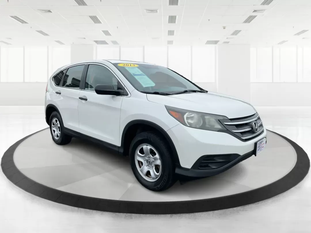 2013 Honda CR-V LX (5J6RM3H37DL) with an 2.4L I-4 DOHC engine, located at 401 Woodman Dr, Riverside, OH, 45431, (937) 908-9800, 39.760899, -84.123421 - 2013 Honda CR-V LX - Photo#0