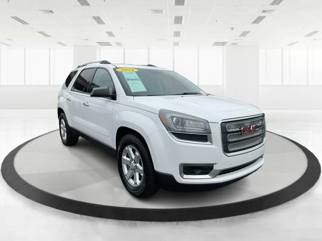 2016 GMC Acadia SLE-2 (1GKKRPKD7GJ) with an 3.6L V-6 gasoline direct injection engine, located at 8750 N County Rd 25A, Piqua, OH, 45356, (937) 908-9800, 40.164391, -84.232513 - 2016 GMC Acadia SLE-2 - Photo#0