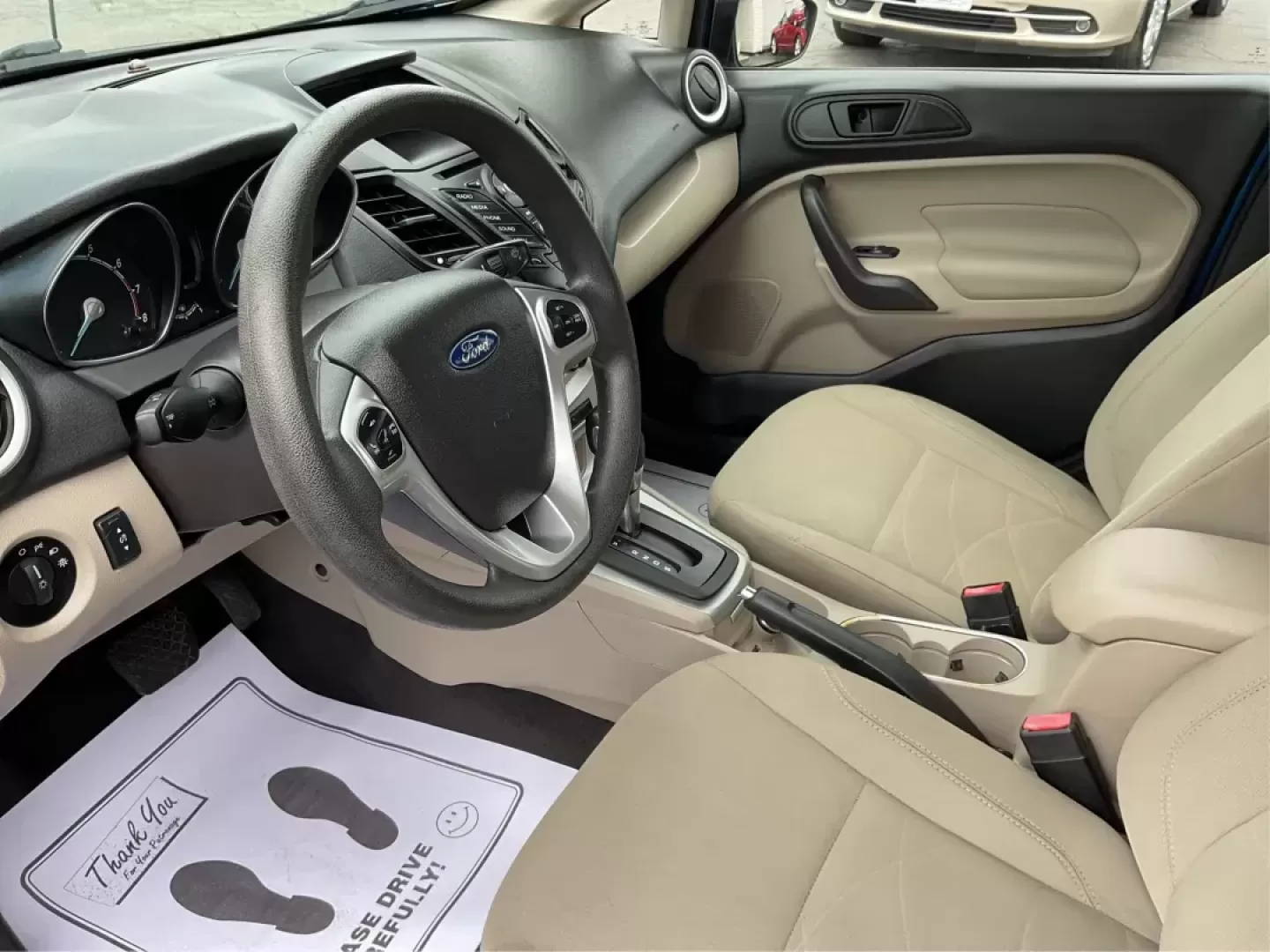 2018 Ford Fiesta SE (3FADP4EJ2JM) with an 1.6L I-4 DOHC engine, located at 8750 N County Rd 25A, Piqua, OH, 45356, (937) 908-9800, 40.164391, -84.232513 - Photo#8