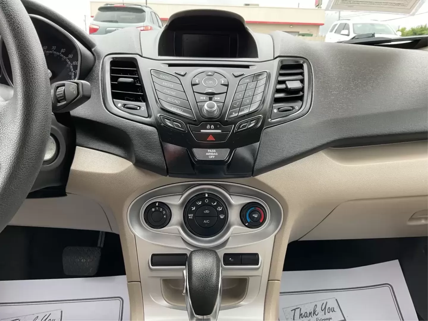 2018 Ford Fiesta SE (3FADP4EJ2JM) with an 1.6L I-4 DOHC engine, located at 8750 N County Rd 25A, Piqua, OH, 45356, (937) 908-9800, 40.164391, -84.232513 - Photo#12