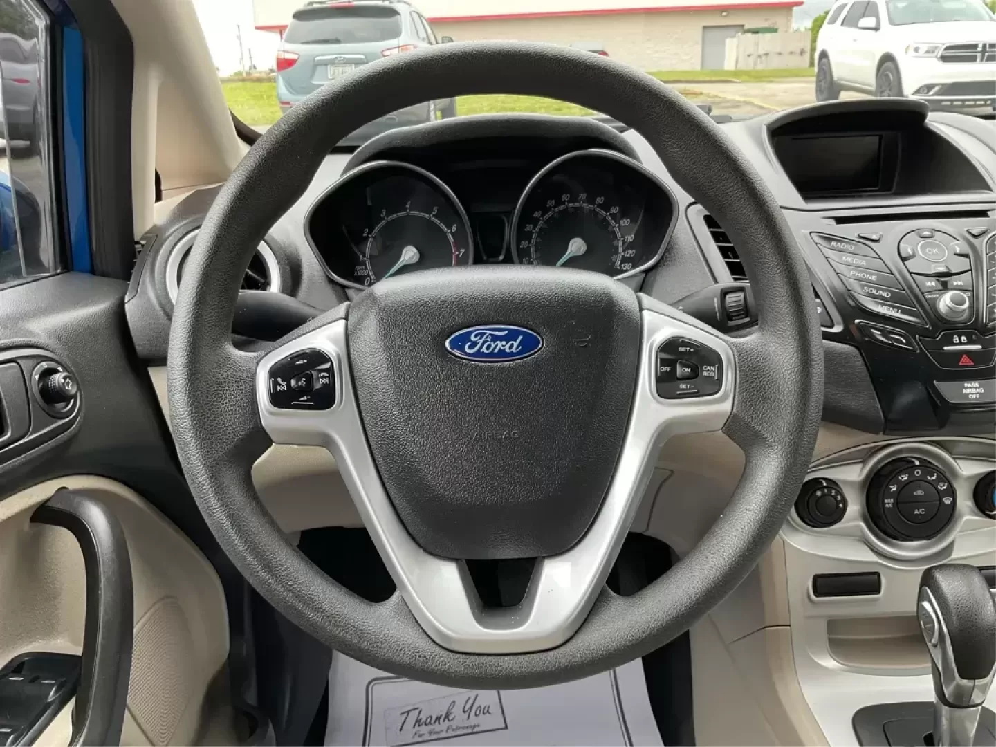 2018 Ford Fiesta SE (3FADP4EJ2JM) with an 1.6L I-4 DOHC engine, located at 8750 N County Rd 25A, Piqua, OH, 45356, (937) 908-9800, 40.164391, -84.232513 - Photo#15